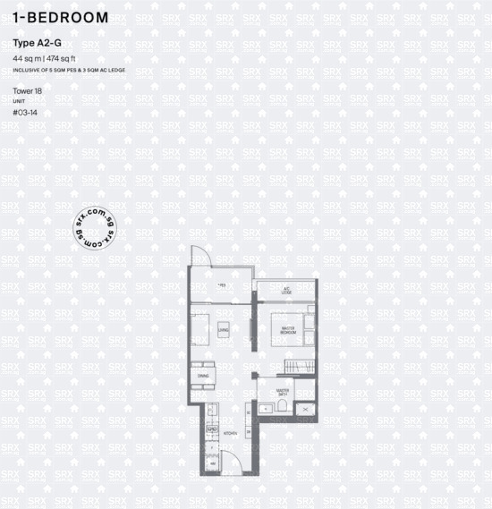 Midtown Modern (D7), Apartment #2057841
